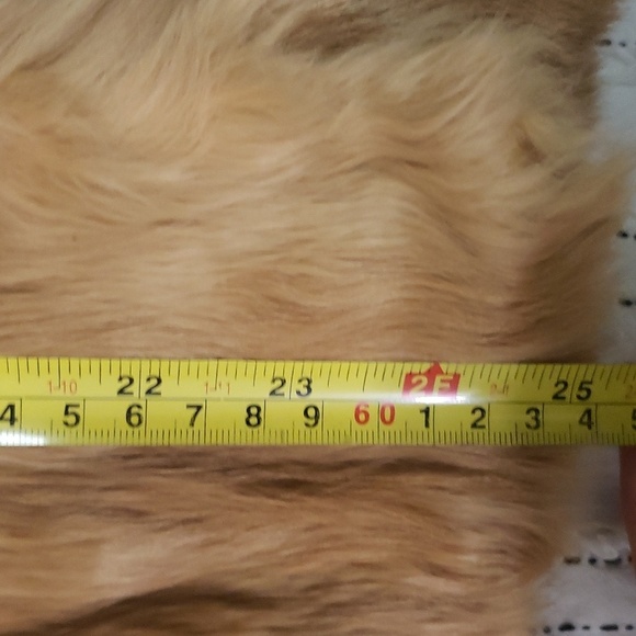 Vintage women's Opera rabbit tanned fur jacket Medium - Picture 6 of 7